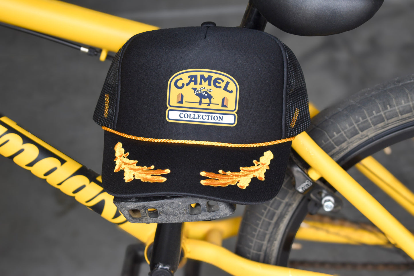 Pixel Champ - Gold Leaf Trucker