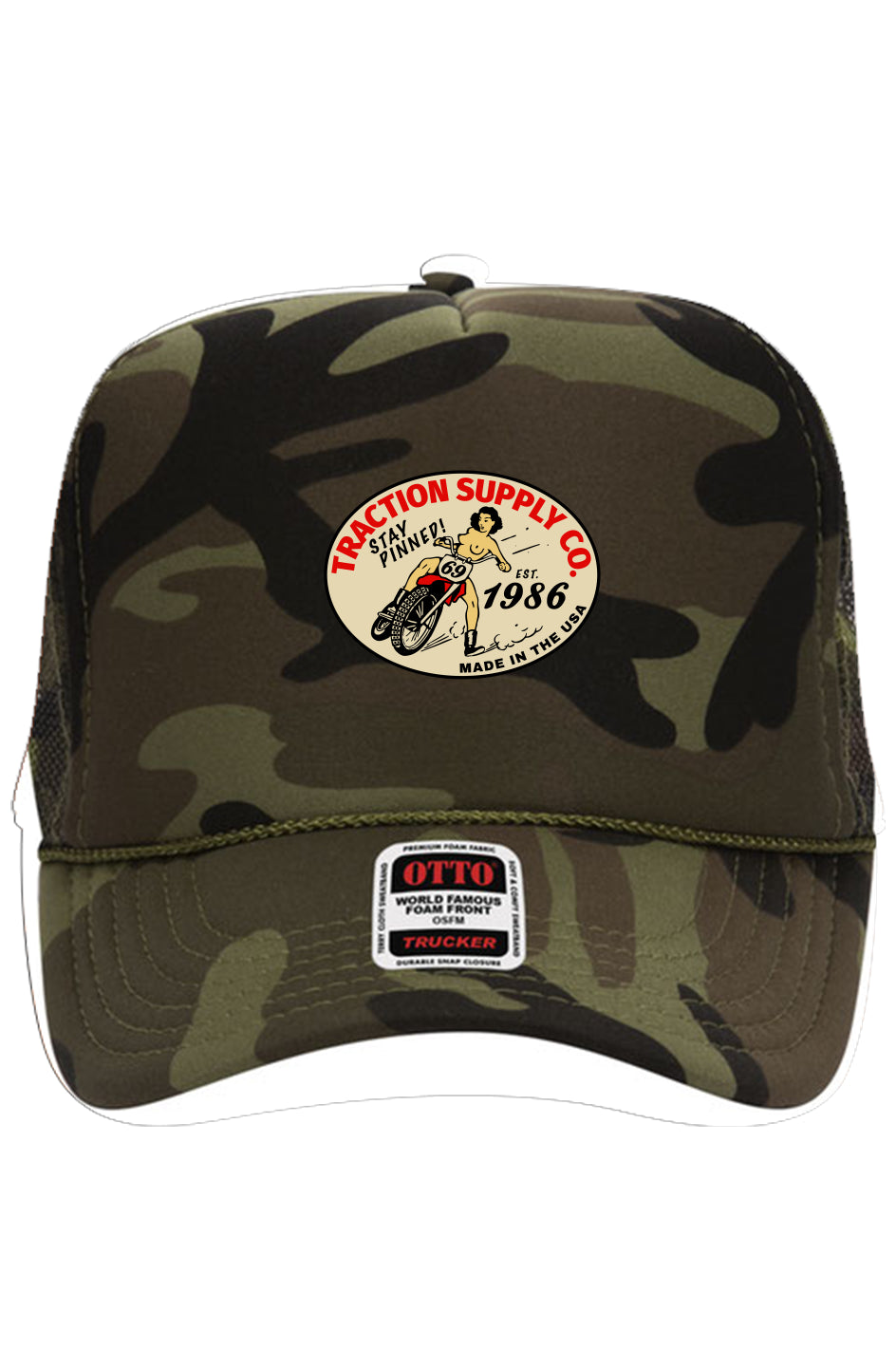 Tits McGee –  5 Panel High Crown Trucker